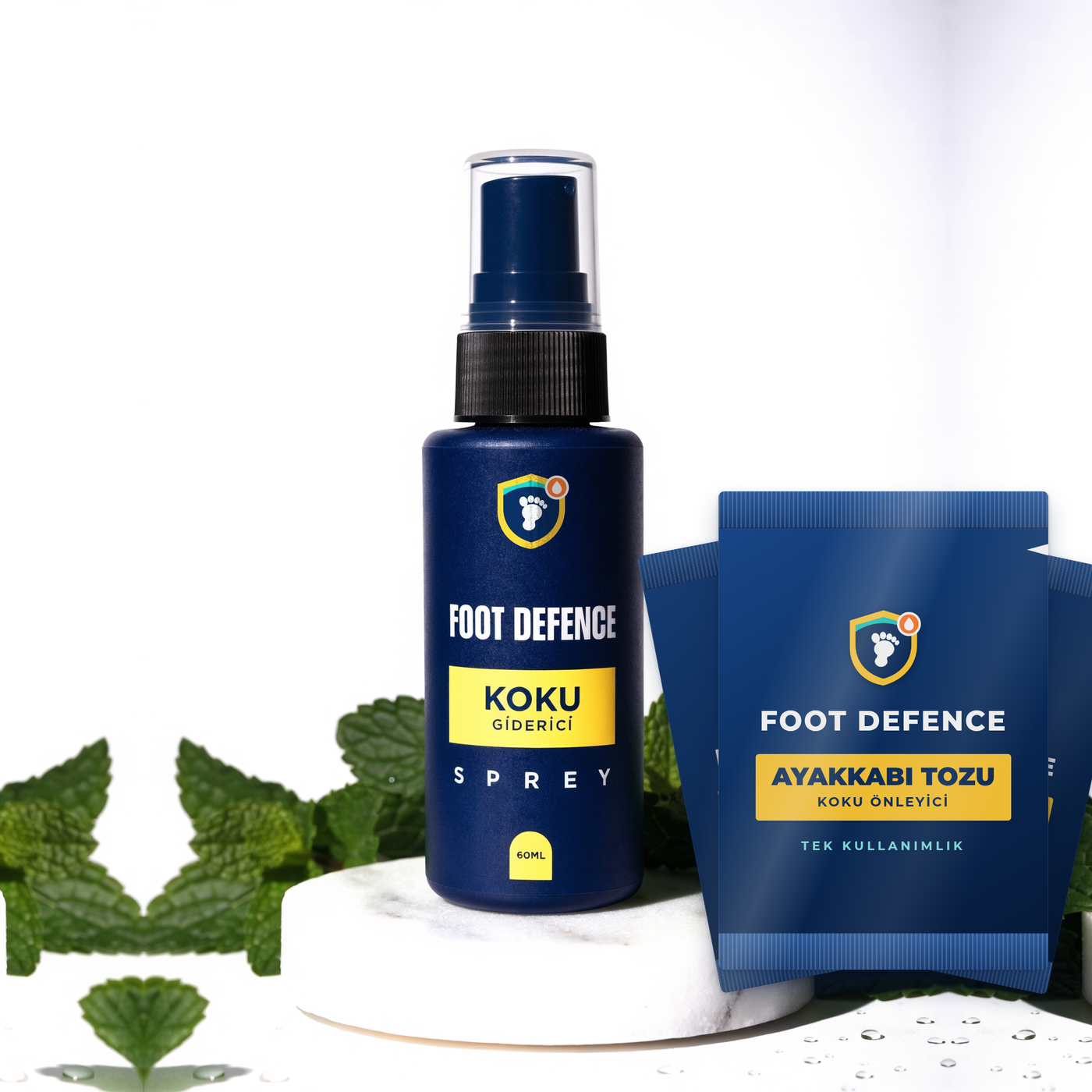Foot Defence İkili Koruma Seti